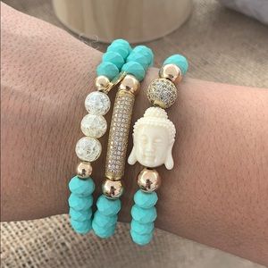❗️ Clearance ❗️ Buddha Handmade Aqua Set 🧘🏻‍♀️